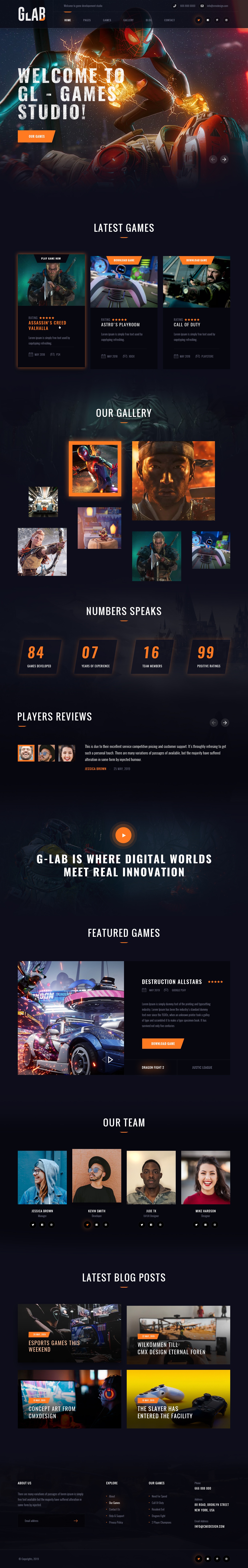 Gaming-Home-page